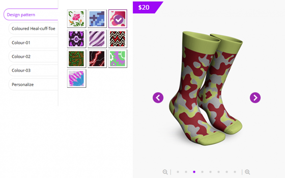 Custom Socks Designm Sotware: Socks design software 