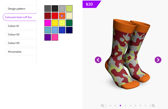 Custom Socks Designm Sotware: Socks design software 