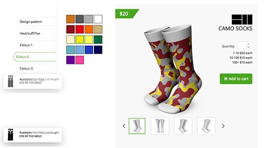 Custom Socks Designm Sotware: Socks design software 