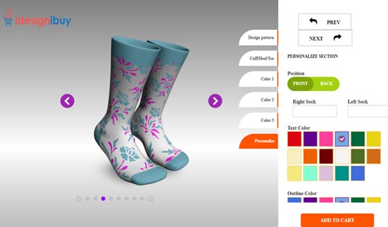 Custom Socks Designm Sotware: Socks design software 